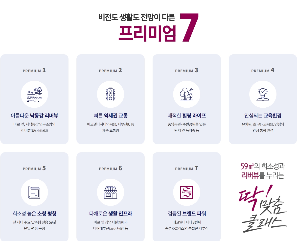 에코델타시티 중흥S-클래스 리버시티 프리미엄 7 안내